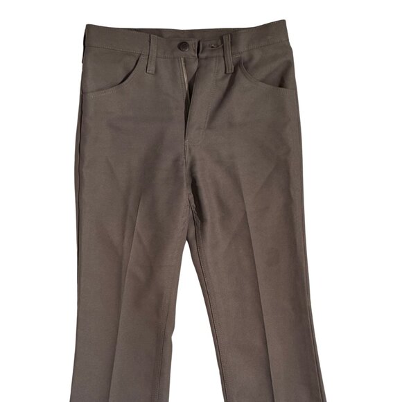 Wrangler Wrancher Unisex Brown/Khaki/Grey Dress Jeans SZ 29 x 32 - Picture 2 of 6